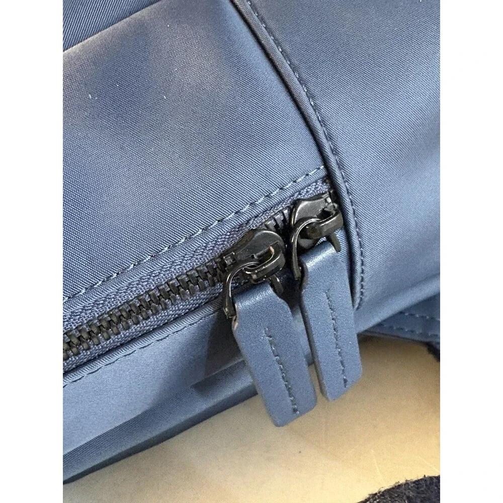 Monos Metro Backpack Nylon Vegan Leather Trim Travel Rucksack